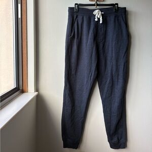 Men's Navy Drawstring Jogger Pants